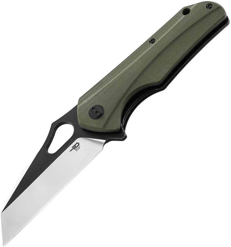 Bestech Knives Operator Folding Knife 3.5" D2 Tool Steel Blade Green G10 Handle G36C -Bestech Knives - Survivor Hand Precision Knives & Outdoor Gear Store