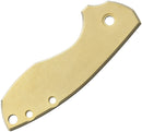 Flytanium To Fits Pilar CRKT Scale Antique Stonewash Finish Brass One Piece Construction 579 -Flytanium - Survivor Hand Precision Knives & Outdoor Gear Store