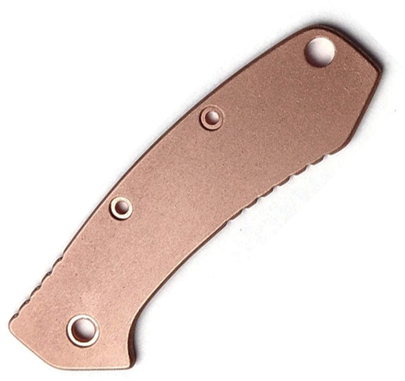 Flytanium Kershaw Cryo Handle Scales Stonewash Finish Copper Construction 672 -Flytanium - Survivor Hand Precision Knives & Outdoor Gear Store