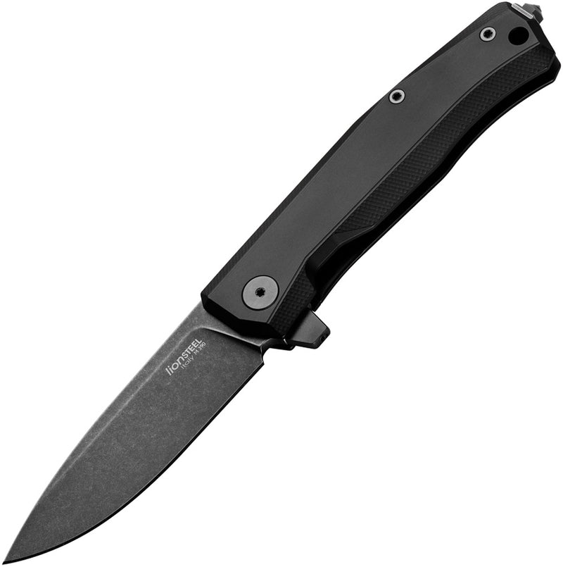 LionSTEEL Myto Framelock Folding Knife 3.25" M390 Steel Blade Aluminum Handle TMT01ABB -LionSTEEL - Survivor Hand Precision Knives & Outdoor Gear Store