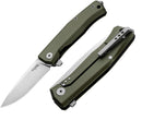 LionSTEEL Myto Framelock Folding Knife 3.25" M390 Steel Blade Green Aluminum Handle TMT01AGS -LionSTEEL - Survivor Hand Precision Knives & Outdoor Gear Store