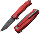 LionSTEEL Myto Framelock Folding Knife 3.25" M390 Steel Blade Red Aluminum Handle TMT01ARB -LionSTEEL - Survivor Hand Precision Knives & Outdoor Gear Store