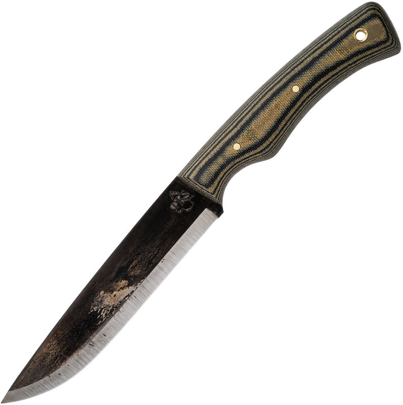 Pathfinder PKS Scorpion XL Fixed Knife 5" 1095HC Steel Full Tang Blade Micarta Handle 300CAMXL -Pathfinder - Survivor Hand Precision Knives & Outdoor Gear Store