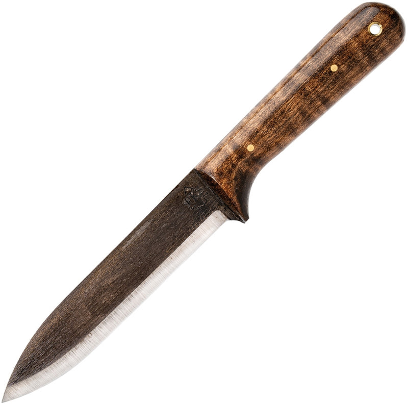 Pathfinder PKS Kephart XL Fixed Knife 5" 1095HC Steel Full Tang Blade Curly Maple Handle 302CMXL -Pathfinder - Survivor Hand Precision Knives & Outdoor Gear Store