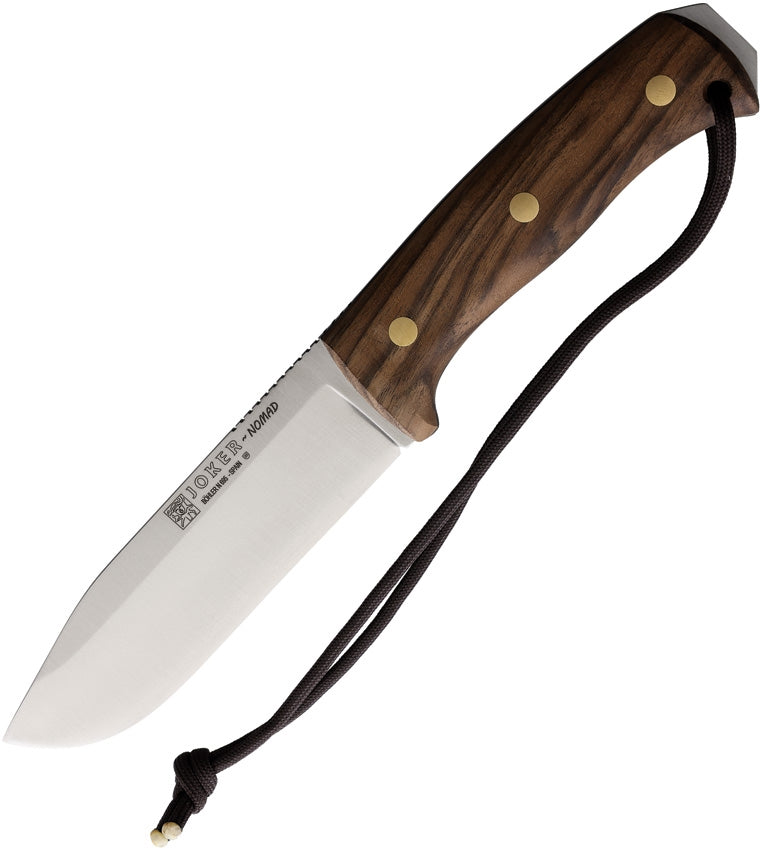 Joker Nomad Fixed Knife 5" Bohler N695 Steel Full Tang Blade Walnut Handle CN125 -Joker - Survivor Hand Precision Knives & Outdoor Gear Store