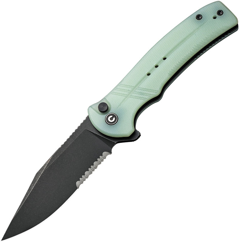 Civivi Cogent Folding Knife 3.5" 14C28N Sandvik Steel Blade Jade G10 Handle C20038E3 -Civivi - Survivor Hand Precision Knives & Outdoor Gear Store