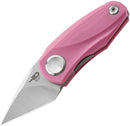 Bestech Knives Tulip Folding Knife 1.5" 14C28N Steel Blade Pink G10 Handle KG38E -Bestech Knives - Survivor Hand Precision Knives & Outdoor Gear Store