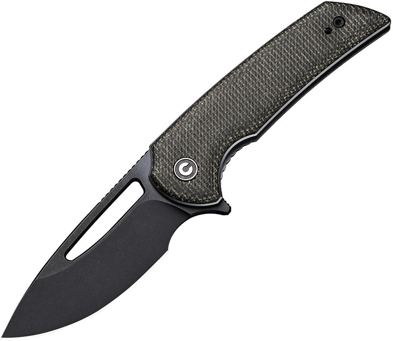 Civivi Odium Liner Folding Knife 2.63" D2 Tool Steel Blade Green Micarta Handle C2010G -Civivi - Survivor Hand Precision Knives & Outdoor Gear Store