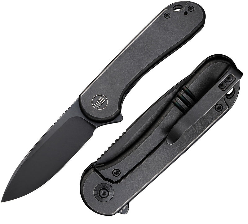 We Knife Co Elementum Folding Knife 3" CPM 20CV Steel Blade Titanium Handle 18062X3 -We Knife Co - Survivor Hand Precision Knives & Outdoor Gear Store