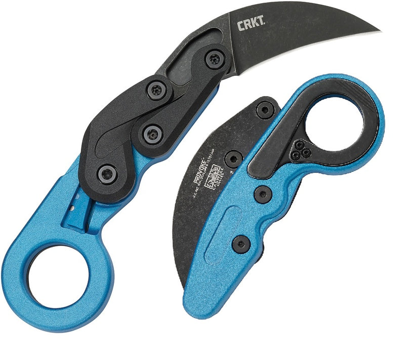 CRKT Provoke Kinematic Folding Knife 2.5" 1.4116 Steel Blade Blue Grivory Handle 4041B -CRKT - Survivor Hand Precision Knives & Outdoor Gear Store