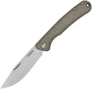 Kershaw Federalist Folding Knife 3.25" CPM-154 Steel Blade Green Canvas Micarta 4320 -Kershaw - Survivor Hand Precision Knives & Outdoor Gear Store