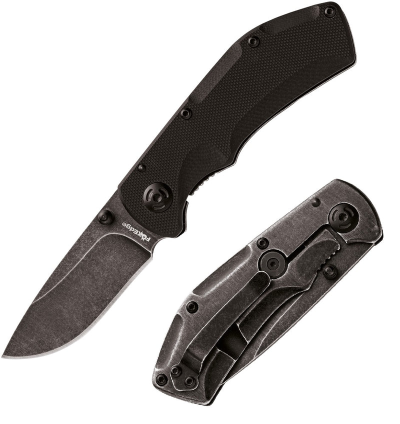 Fox Edge Frame Folding Knife 2.5" 8Cr13MoV Steel Blade G10 / Stainless Handle 023 -Fox Edge - Survivor Hand Precision Knives & Outdoor Gear Store