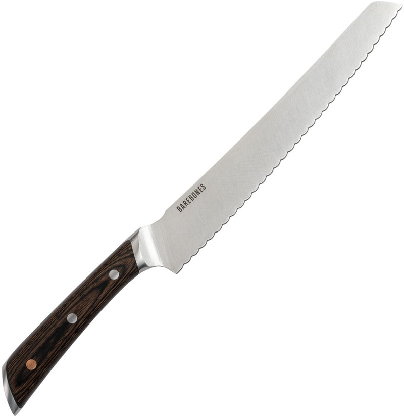 Barebones Living Bread Kitchen Knife 9" 50CrMoV15 Steel Blade Pakkawood Handle 492 -Barebones Living - Survivor Hand Precision Knives & Outdoor Gear Store