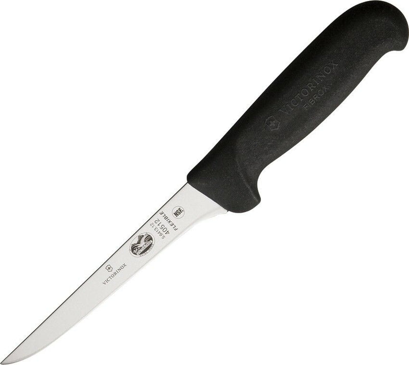 Victorinox Boning Kitchen Knife 5" Stainless Steel Blade Black Fibrox Handle 5641312 -Victorinox - Survivor Hand Precision Knives & Outdoor Gear Store