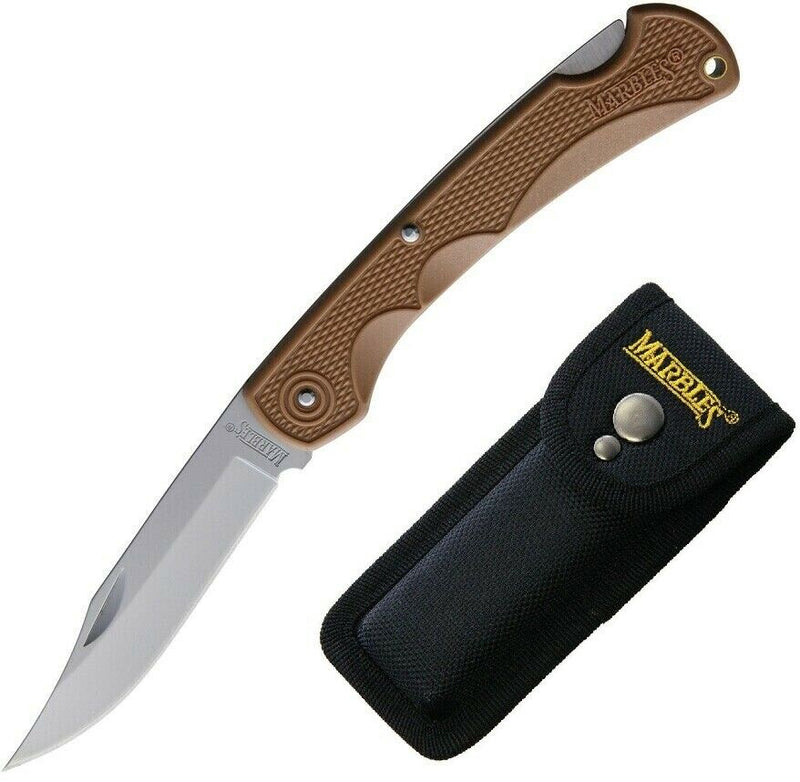 Marbles Lockback Folding Knife 3.75" Stainless Steel Blade Synthetic Handle 566 -Marbles - Survivor Hand Precision Knives & Outdoor Gear Store