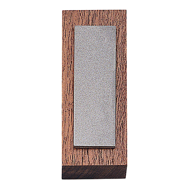 EZE-LAP Diamond Sharpener 1" x 3" Fine Grit Sharpening Surface Walnut Block Mounted L22F -EZE-Lap - Survivor Hand Precision Knives & Outdoor Gear Store