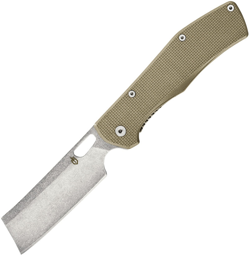 Gerber Flatiron Framelock Folding Knife 3.6" 7Cr17MoV Steel Blade Green G10/Stainless Handle 3476 -Gerber - Survivor Hand Precision Knives & Outdoor Gear Store