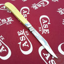 Case XX Slimline Trapper Folding Knife 3.25" Stainless Blade Yellow Synthetic Handle 80031 -Case Cutlery - Survivor Hand Precision Knives & Outdoor Gear Store