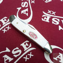 Case XX Peanut Sparxx Series Pocket Knife Stainless Blades White Synthetic Handle 60188 -Case Cutlery - Survivor Hand Precision Knives & Outdoor Gear Store