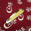 Case XX Mini Copperlock Folding Knife 2.72" Carbon Steel Blade Yellow Synthetic Handle 30116 -Case Cutlery - Survivor Hand Precision Knives & Outdoor Gear Store