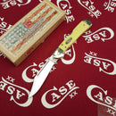 Case XX Mini Copperlock Folding Knife 2.72" Carbon Steel Blade Yellow Synthetic Handle 30116 -Case Cutlery - Survivor Hand Precision Knives & Outdoor Gear Store