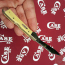 Case XX Mini Copperlock Folding Knife 2.72" Carbon Steel Blade Yellow Synthetic Handle 30116 -Case Cutlery - Survivor Hand Precision Knives & Outdoor Gear Store