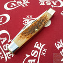 Case XX Jumbo Stockman Pocket Knife Carbon Steel Blades Amber Jigged Bone Handle 00204 -Case Cutlery - Survivor Hand Precision Knives & Outdoor Gear Store
