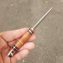 Case XX M3 Finn Small Hunting Fixed Knife 3.13" Stainless Blade Polished Leather Handle 00379 -Case Cutlery - Survivor Hand Precision Knives & Outdoor Gear Store