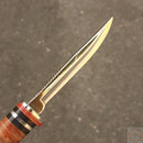 Case XX M3 Finn Small Hunting Fixed Knife 3.13" Stainless Blade Polished Leather Handle 00379 -Case Cutlery - Survivor Hand Precision Knives & Outdoor Gear Store