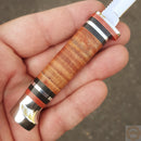 Case XX M3 Finn Small Hunting Fixed Knife 3.13" Stainless Blade Polished Leather Handle 00379 -Case Cutlery - Survivor Hand Precision Knives & Outdoor Gear Store