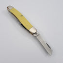 Case XX Cutlery Stockman Pocket Knife Carbon Steel Blades Yellow Synthetic Handle 00035 -Case Cutlery - Survivor Hand Precision Knives & Outdoor Gear Store