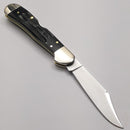 Case XX Mini Copperlock Folding Knife 2.72" Stainless Blade Jigged Buffalo Horn Handle 65022 -Case Cutlery - Survivor Hand Precision Knives & Outdoor Gear Store