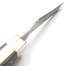 Case XX Mini Trapper Pocket Knife Stainless Blades Jigged Natural Buffalo Horn Handle 65016 -Case Cutlery - Survivor Hand Precision Knives & Outdoor Gear Store