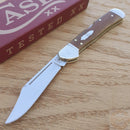 Case XX Mini Copperlock Folding Knife 2.72" Stainless Blade Smooth Antique Bone Handle 58186 -Case Cutlery - Survivor Hand Precision Knives & Outdoor Gear Store
