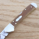 Case XX Mini Copperlock Folding Knife 2.72" Stainless Blade Smooth Antique Bone Handle 58186 -Case Cutlery - Survivor Hand Precision Knives & Outdoor Gear Store