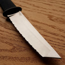 Cold Steel Kobun Serrated Fixed Knife 5.5" AUS-8A Steel Blade Black Kray-Ex Handle 17TS -Cold Steel - Survivor Hand Precision Knives & Outdoor Gear Store