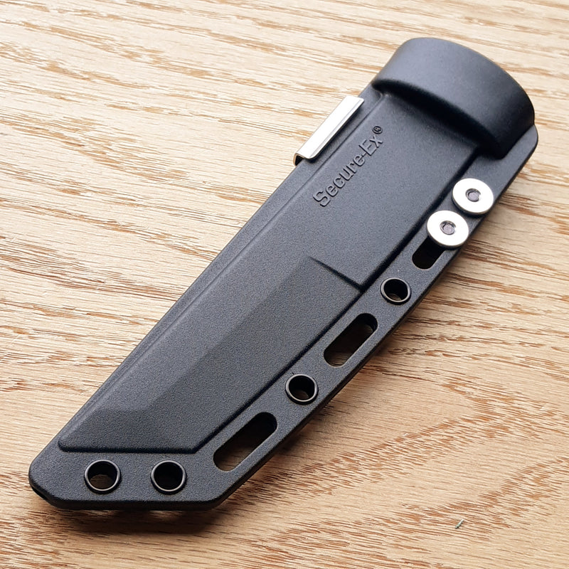 Cold Steel Kobun Serrated Fixed Knife 5.5" AUS-8A Steel Blade Black Kray-Ex Handle 17TS -Cold Steel - Survivor Hand Precision Knives & Outdoor Gear Store