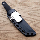 Cold Steel Kobun Serrated Fixed Knife 5.5" AUS-8A Steel Blade Black Kray-Ex Handle 17TS -Cold Steel - Survivor Hand Precision Knives & Outdoor Gear Store