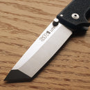 Cold Steel SR1 Lite Folding Knife 4" 8Cr3MoV Steel Blade Black Griv-Ex Handle 62K1A -Cold Steel - Survivor Hand Precision Knives & Outdoor Gear Store