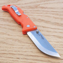 Cold Steel Finn Wolf Folding Knife 3.5" Satin AUS-8A Steel Blade Orange Griv-Ex Handle 20NPJ -Cold Steel - Survivor Hand Precision Knives & Outdoor Gear Store