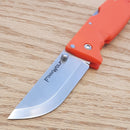 Cold Steel Finn Wolf Folding Knife 3.5" Satin AUS-8A Steel Blade Orange Griv-Ex Handle 20NPJ -Cold Steel - Survivor Hand Precision Knives & Outdoor Gear Store