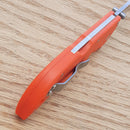 Cold Steel Finn Wolf Folding Knife 3.5" Satin AUS-8A Steel Blade Orange Griv-Ex Handle 20NPJ -Cold Steel - Survivor Hand Precision Knives & Outdoor Gear Store