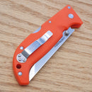 Cold Steel Finn Wolf Folding Knife 3.5" Satin AUS-8A Steel Blade Orange Griv-Ex Handle 20NPJ -Cold Steel - Survivor Hand Precision Knives & Outdoor Gear Store