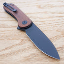 Civivi Elementum Linerlock Folding Knife 2.96" D2 Tool Steel Blade Cuibourtia Wood Handle C907U -Civivi - Survivor Hand Precision Knives & Outdoor Gear Store