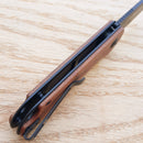 Civivi Elementum Linerlock Folding Knife 2.96" D2 Tool Steel Blade Cuibourtia Wood Handle C907U -Civivi - Survivor Hand Precision Knives & Outdoor Gear Store