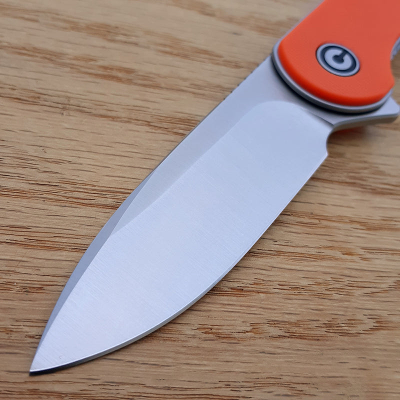 Civivi Elementum Linerlock Folding Knife 3" D2 Tool Steel Blade Orange G10 Handle C907R -Civivi - Survivor Hand Precision Knives & Outdoor Gear Store