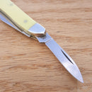 Case XX Cutlery Peanut Pocket Knife Carbon Steel Blades Yellow Synthetic Handle 00030 -Case Cutlery - Survivor Hand Precision Knives & Outdoor Gear Store