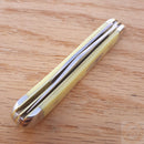 Case XX Cutlery Peanut Pocket Knife Carbon Steel Blades Yellow Synthetic Handle 00030 -Case Cutlery - Survivor Hand Precision Knives & Outdoor Gear Store