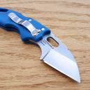 Cold Steel Mini Tuff Lite Tri-Ad Folding Knife 2" 4034 Steel Blade Blue Griv-Ex Handle 20MTB -Cold Steel - Survivor Hand Precision Knives & Outdoor Gear Store