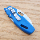 Cold Steel Mini Tuff Lite Tri-Ad Folding Knife 2" 4034 Steel Blade Blue Griv-Ex Handle 20MTB -Cold Steel - Survivor Hand Precision Knives & Outdoor Gear Store